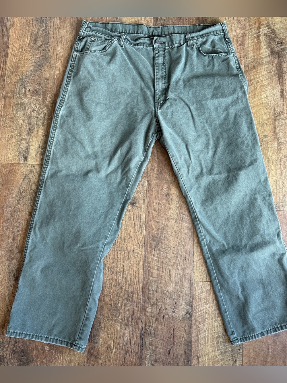 Dickies Men’s Relaxed Fit Canvas Work Pants 42 X 30 Green